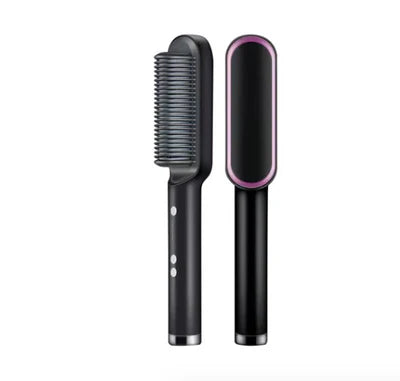 FRETE GRÁTIS - Escova Alisadora 5 em 1 Alisa, Seca, Hidrata, Modela e Anti-Frizz - BIVOLT (110v/220v) filler