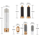 FRETE GRÁTIS- Escova Ellegance Deluxe Hair 5 em 1, Alisa, Seca, Modela, Faz Cachos e Anti-Frizz - BIVOLT (110v/220v)