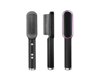 FRETE GRÁTIS - Escova Alisadora 5 em 1 Alisa, Seca, Hidrata, Modela e Anti-Frizz - BIVOLT (110v/220v) filler