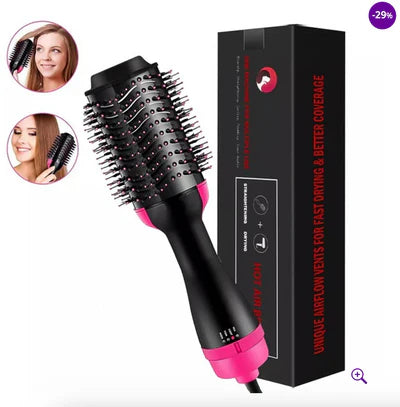 FRETE GRÁTIS- Escova Secadora Elétrica One Step Hair Styler