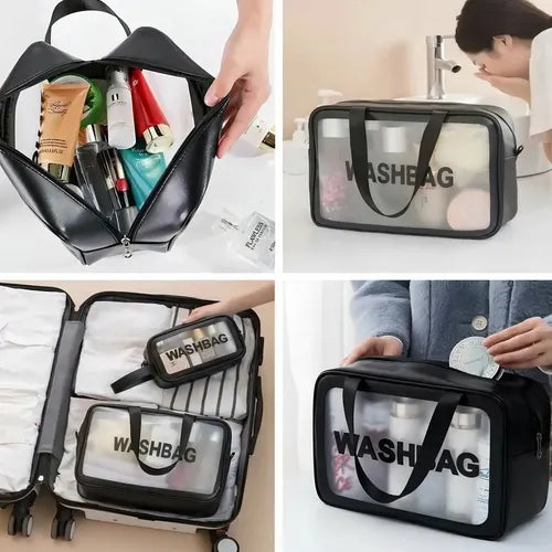 FRETE GRÁTIS-Kit 3 Necessáires Impermeável winkpink